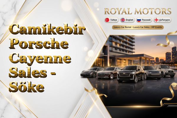 Camikebir Porsche Cayenne Sales - Söke