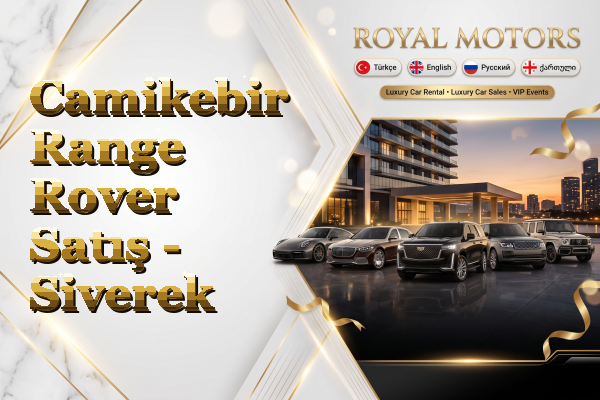 Camikebir Range Rover Satış - Siverek