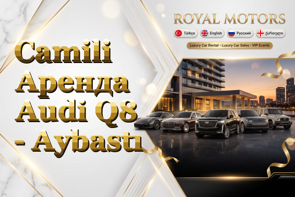 Camili Аренда Audi Q8 - Aybastı