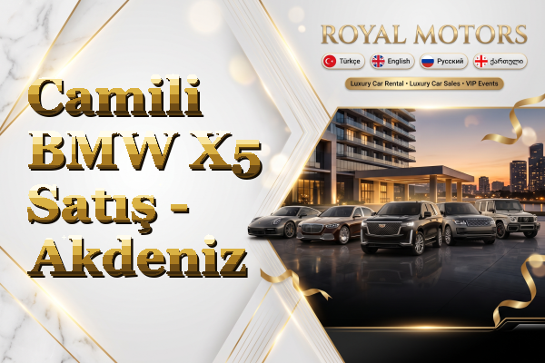 Camili BMW X5 Satış - Akdeniz