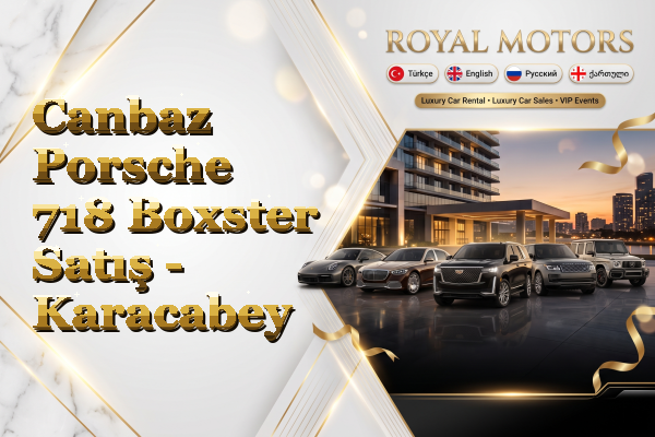 Canbaz Porsche 718 Boxster Satış - Karacabey