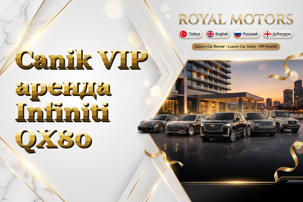 Canik VIP аренда Infiniti QX80