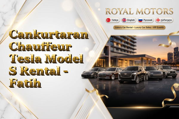 Cankurtaran Chauffeur Tesla Model S Rental - Fatih