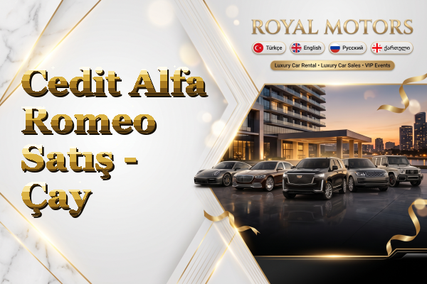 Cedit Alfa Romeo Satış - Çay