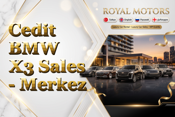 Cedit BMW X3 Sales - Merkez
