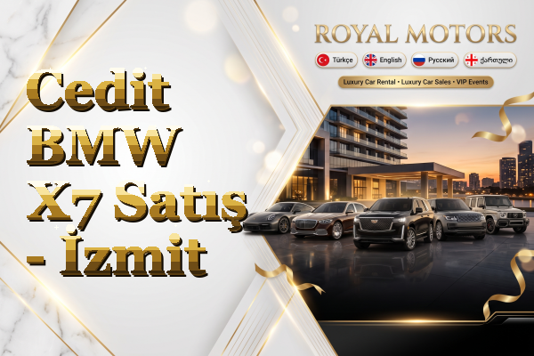 Cedit BMW X7 Satış - İzmit