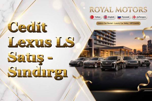 Cedit Lexus LS Satış - Sındırgı