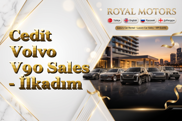 Cedit Volvo V90 Sales - İlkadım
