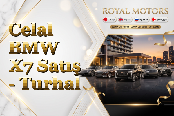 Celal BMW X7 Satış - Turhal
