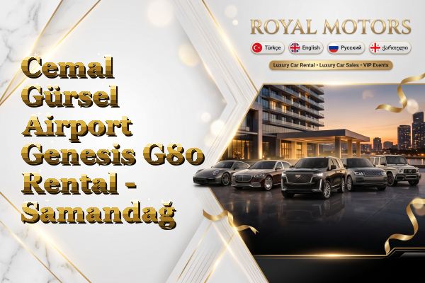 Cemal Gürsel Airport Genesis G80 Rental - Samandağ