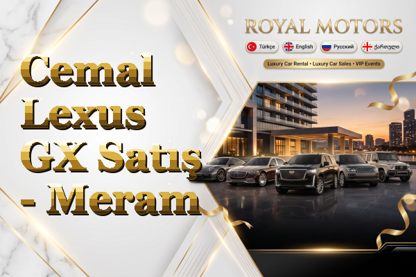 Cemal Lexus GX Satış - Meram