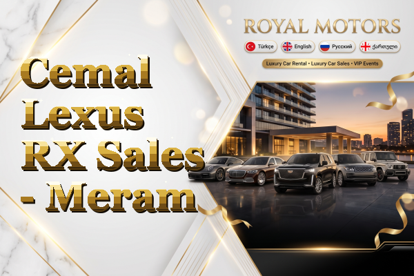 Cemal Lexus RX Sales - Meram