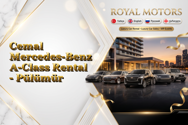 Cemal Mercedes-Benz A-Class Rental - Pülümür