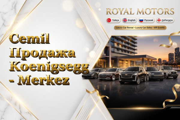 Cemil Продажа Koenigsegg - Merkez