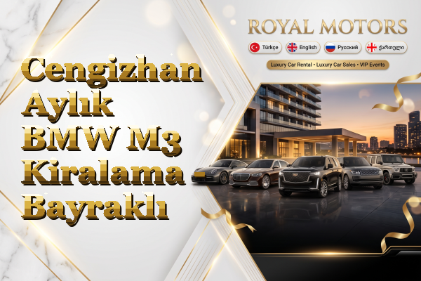Cengizhan Aylık BMW M3 Kiralama - Bayraklı