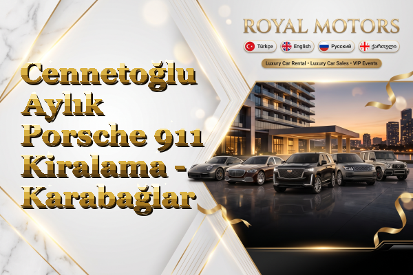 Cennetoğlu Aylık Porsche 911 Kiralama - Karabağlar
