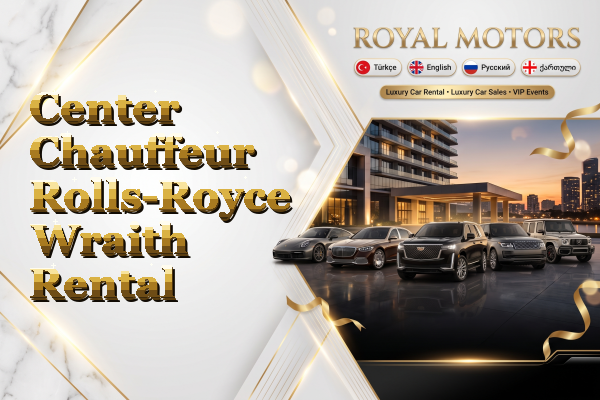Center Chauffeur Rolls-Royce Wraith Rental