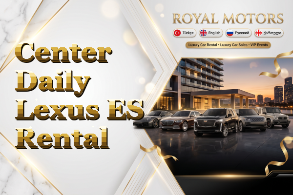 Center Daily Lexus ES Rental
