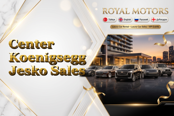 Center Koenigsegg Jesko Sales