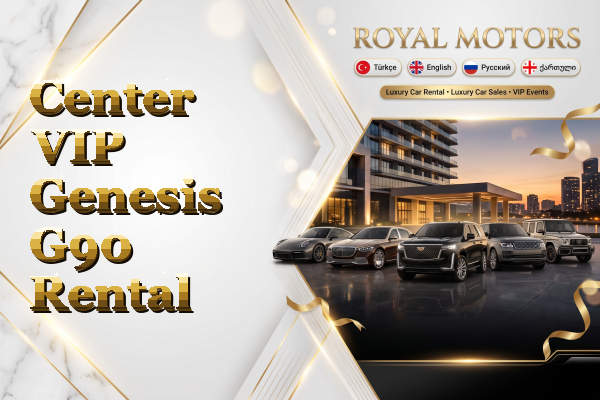 Center VIP Genesis G90 Rental