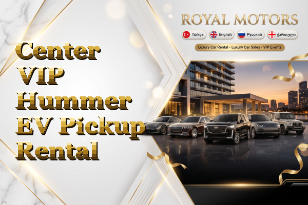 Center VIP Hummer EV Pickup Rental