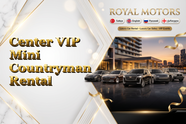 Center VIP Mini Countryman Rental