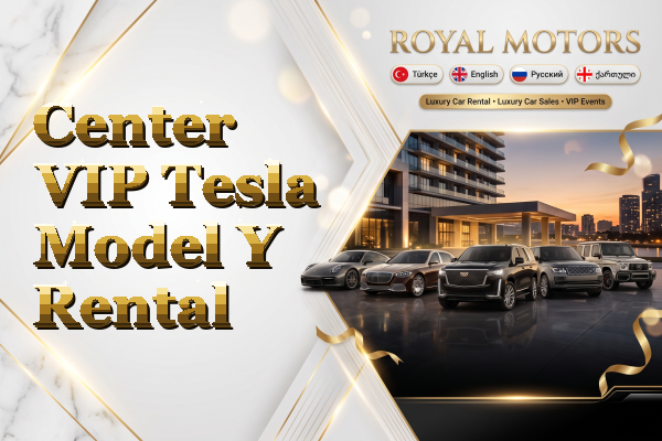 Center VIP Tesla Model Y Rental