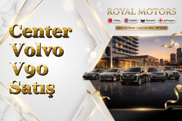 Center Volvo V90 Satış