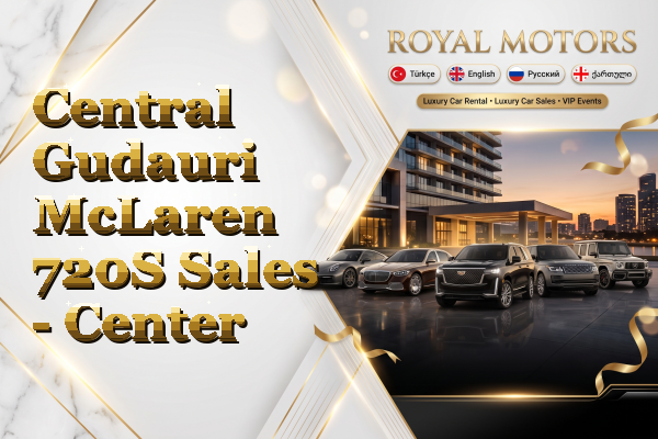 Central Gudauri McLaren 720S Sales - Center