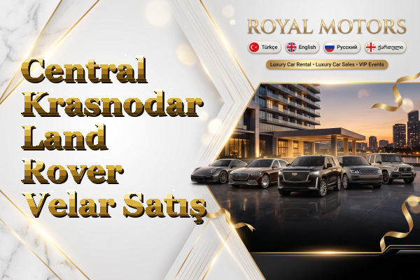 Central Krasnodar Land Rover Velar Satış