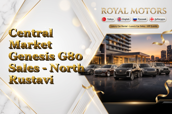 Central Market Genesis G80 Sales - North Rustavi