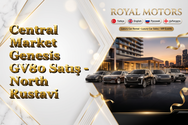 Central Market Genesis GV80 Satış - North Rustavi