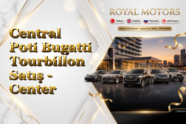 Central Poti Bugatti Tourbillon Satış - Center