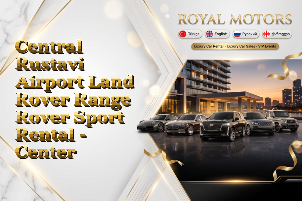 Central Rustavi Airport Land Rover Range Rover Sport Rental - Center