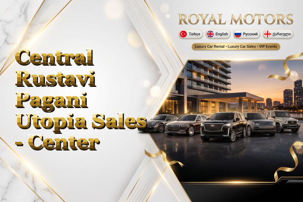Central Rustavi Pagani Utopia Sales - Center