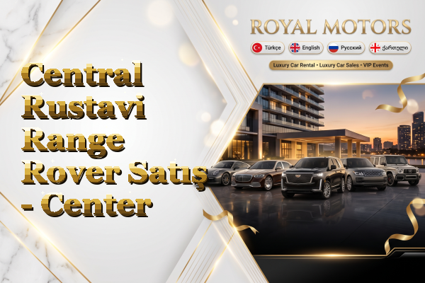 Central Rustavi Range Rover Satış - Center