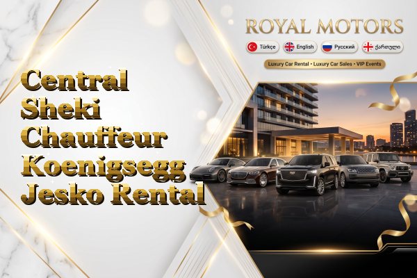 Central Sheki Chauffeur Koenigsegg Jesko Rental