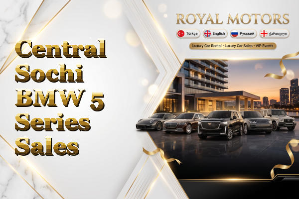 Central Sochi BMW 5 Series Sales