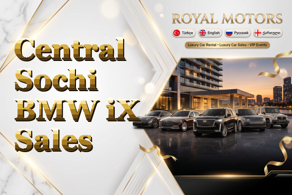 Central Sochi BMW iX Sales