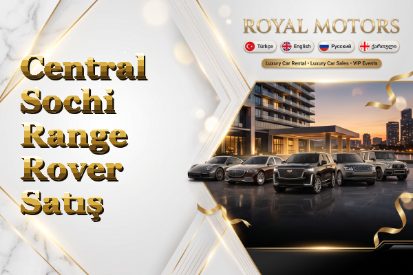 Central Sochi Range Rover Satış