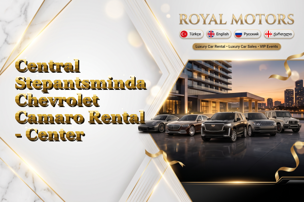 Central Stepantsminda Chevrolet Camaro Rental - Center