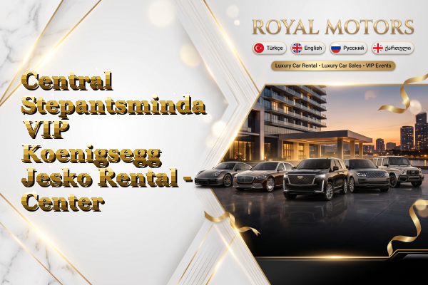Central Stepantsminda VIP Koenigsegg Jesko Rental - Center