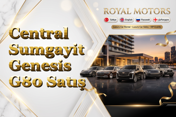 Central Sumgayit Genesis G80 Satış