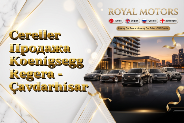 Cereller Продажа Koenigsegg Regera - Çavdarhisar