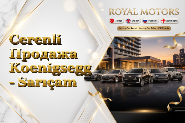 Cerenli Продажа Koenigsegg - Sarıçam