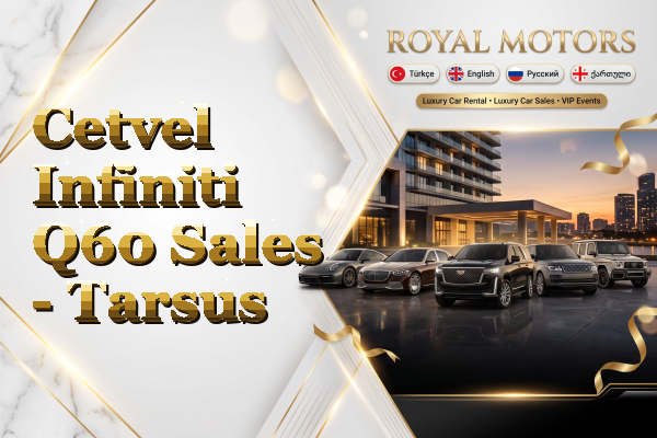 Cetvel Infiniti Q60 Sales - Tarsus