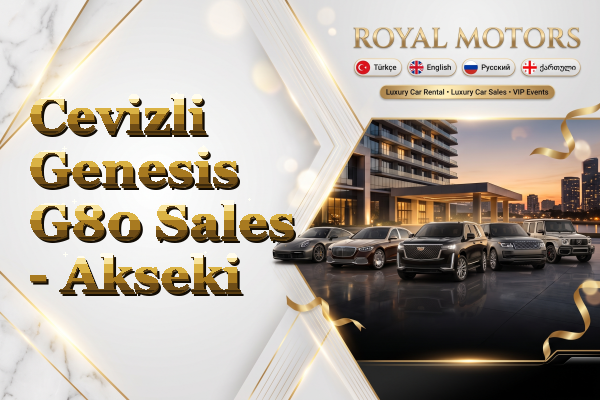 Cevizli Genesis G80 Sales - Akseki
