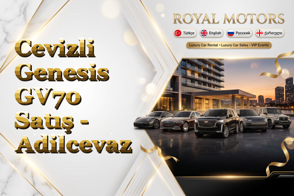 Cevizli Genesis GV70 Satış - Adilcevaz