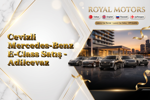 Cevizli Mercedes-Benz E-Class Satış - Adilcevaz