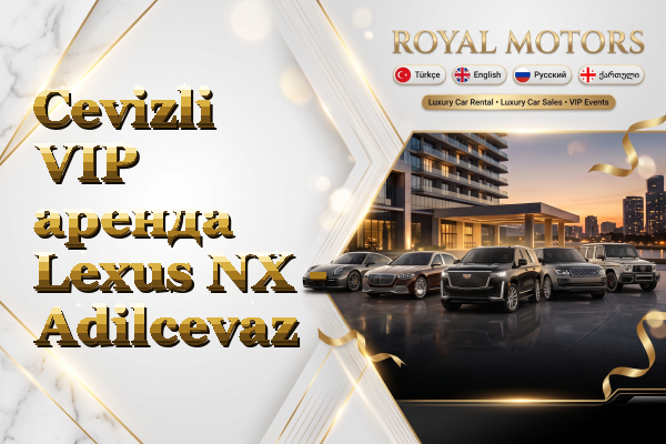 Cevizli VIP аренда Lexus NX - Adilcevaz
